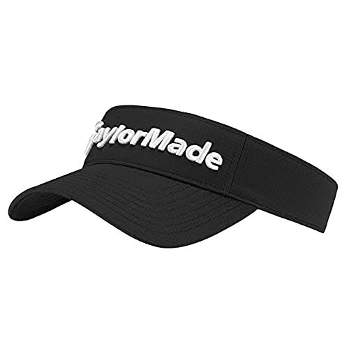TaylorMade Golf Standard Radar Visor, Black, Medium | Amazon (US)