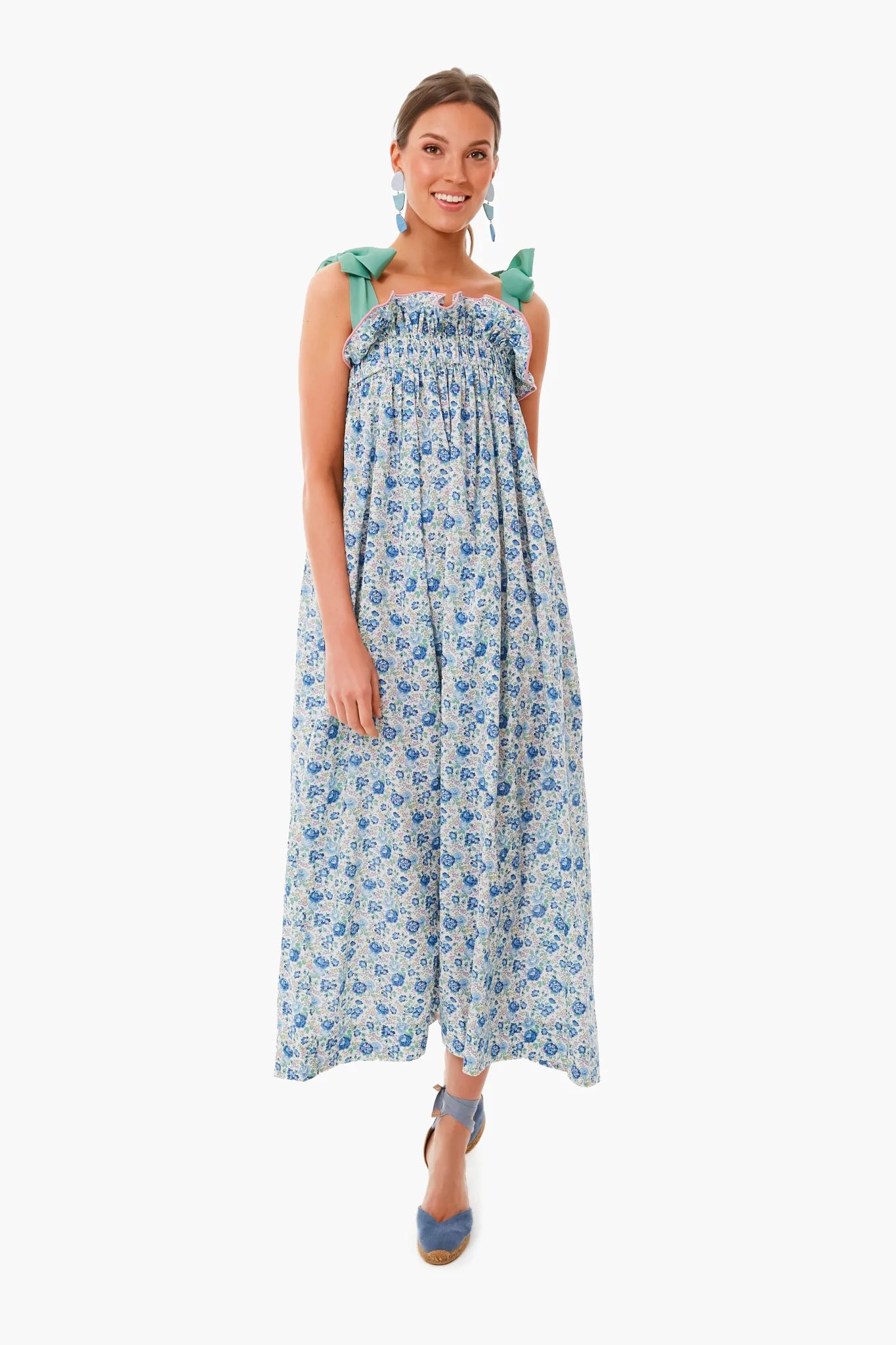 Blue Floral Jaime Dress | Tuckernuck (US)