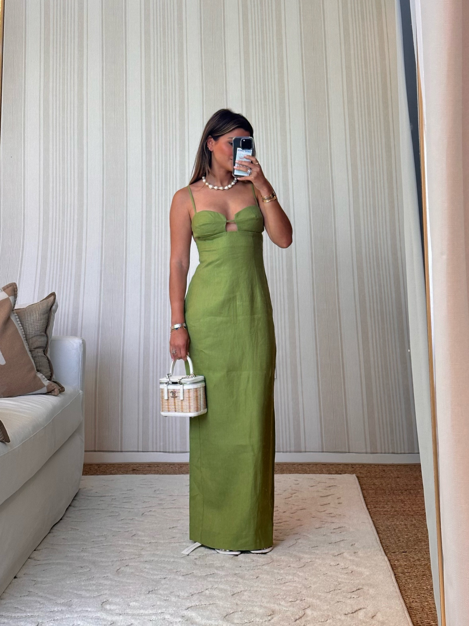 purple silk bridesmaid dresses Reformation Anaiis Aquamarine Silk Slip-On Maxi Dress – The Closet New York