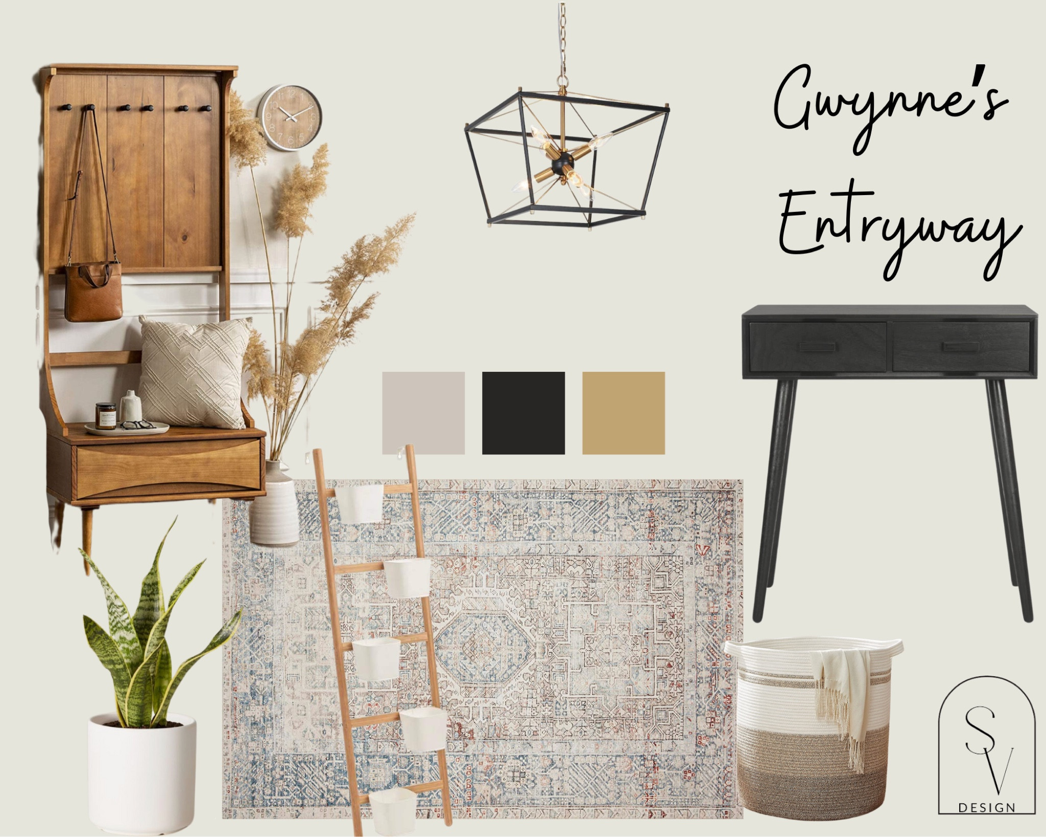 Your entryway or foyer is the first glimpse you and others get when you walk into your home. Go for clean and organized over cluttered and mismatched. 

#foyer #halltree #pendantlight #loloirug #storagesolution

#LTKstyletip #LTKhome