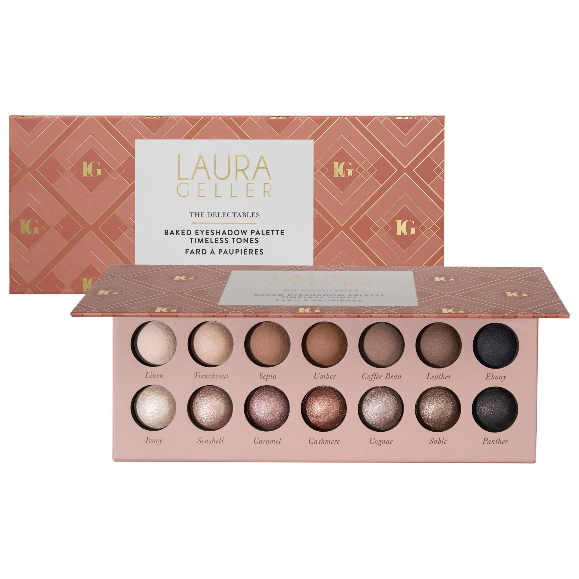 Laura Geller The Delectables Baked Eyeshadow Palette - Timeless Tones 0.03 oz/0.8 g | Sephora (US)