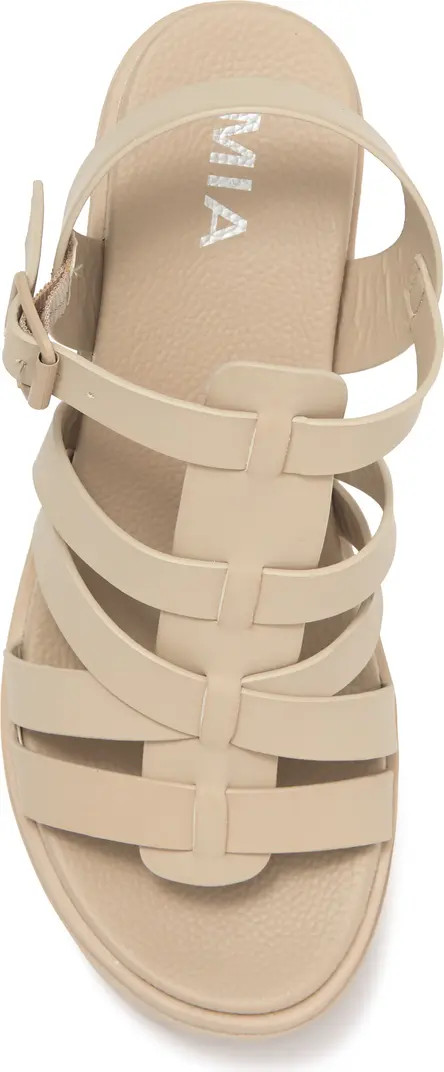 MIA Tira Lug Sole Block Heel Sandal | Nordstromrack | Nordstrom Rack
