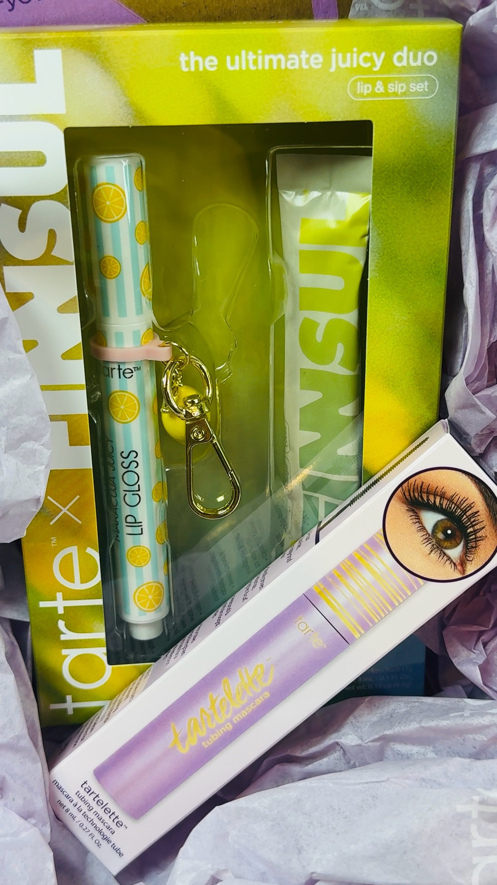 Tarte x FINNSUL 3 Piece Beauty Set ✨ Limited edition collab featuring the tartelette tubing mascara for lifted defined lashes, maracuja juicy lip gloss for glossy hydrated lips, and the lemon FINNSUL stick for an on the go refresh. Such a cute gift idea, travel beauty set, or everyday bag essential. I’m also linking chic cosmetic bags to keep all of your beauty favorites organized at home or on the go. Save this set before it disappears. Nirvana the Shih Tzu 💋 Nirvana Approved

#LTKselfcare #LTKBeauty #LTKgrwm