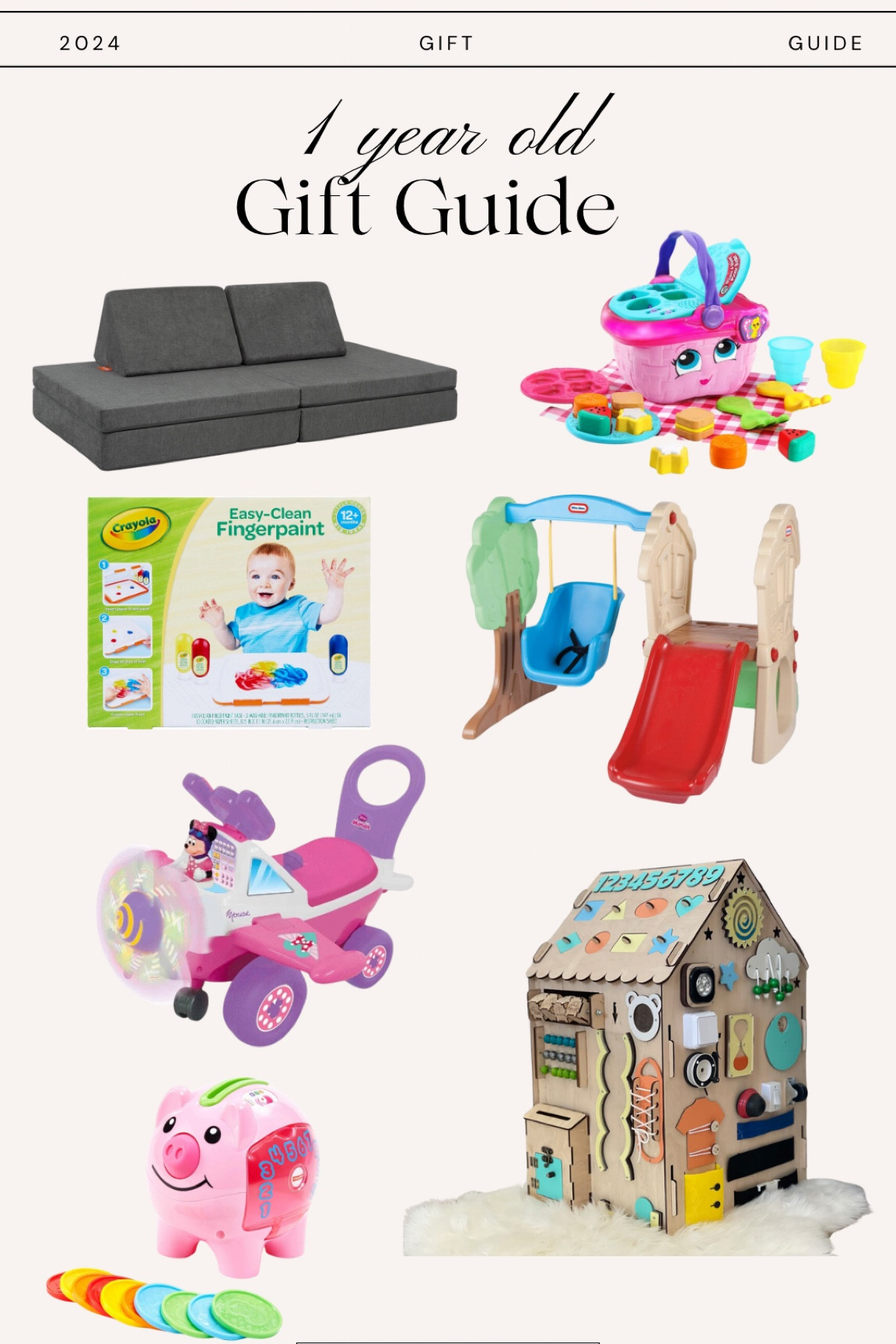 1 year old gift guide! Our girls have and love each of these! 

Gifts for 1 year olds | baby gift guide | toddler gift guide | one year old gift guide | 1 year old Christmas gifts 

#LTKGiftGuide #LTKKids #LTKHoliday