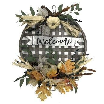 Holiday Living 25-in Harvest Pumpkin Wall DEcor | Lowe's