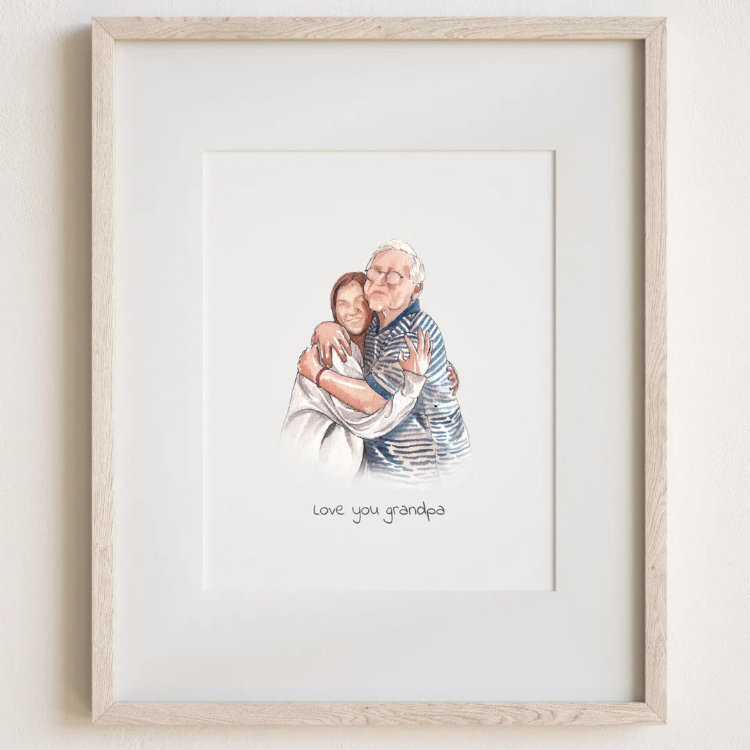 Custom Watercolor Portrait, Family Portrait, Custom Portrait From Photo, Portraits From Photos, P... | Etsy (US)