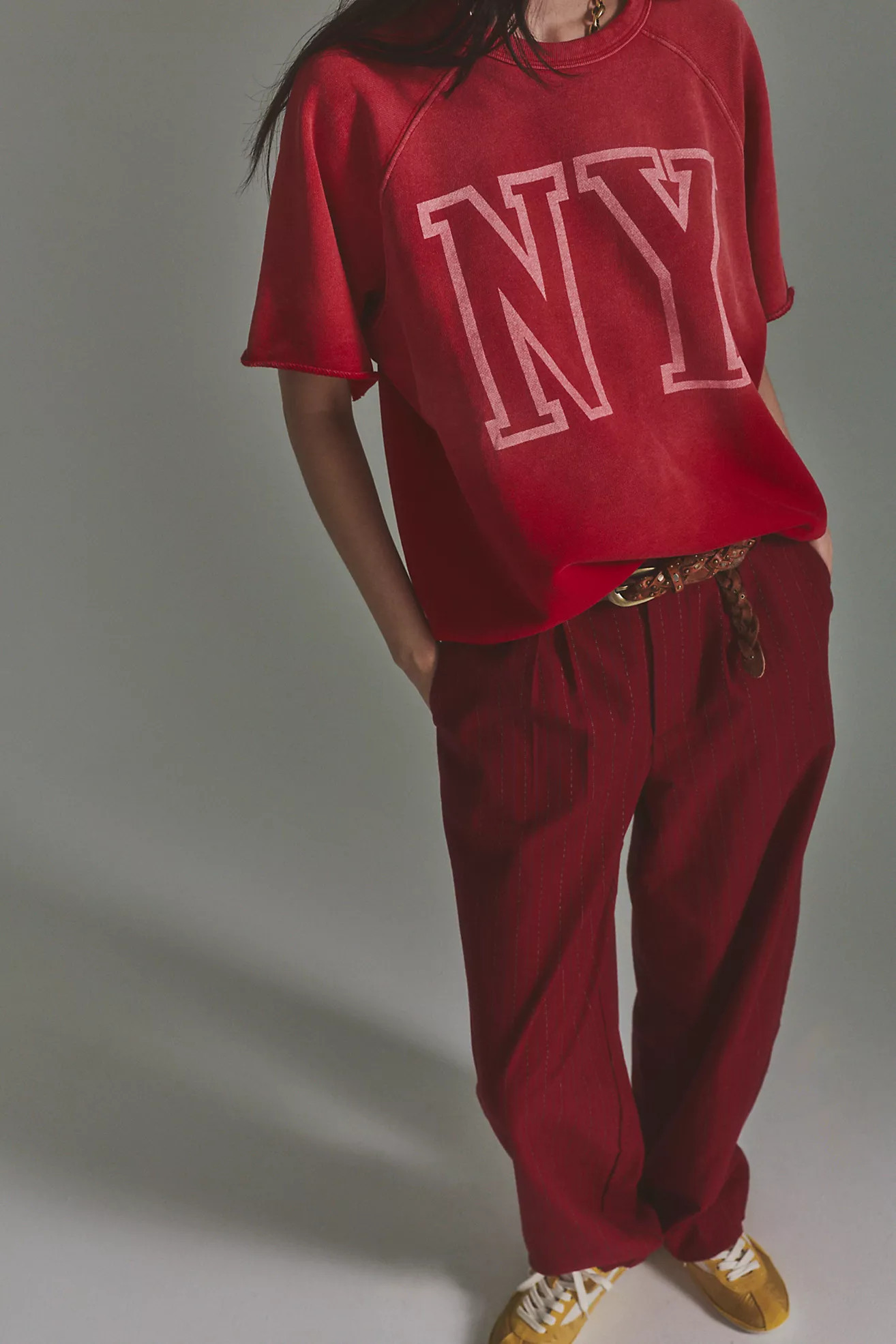 NYC Cut Sleeve Sweatshirt | Free People (Global - UK&FR Excluded)
