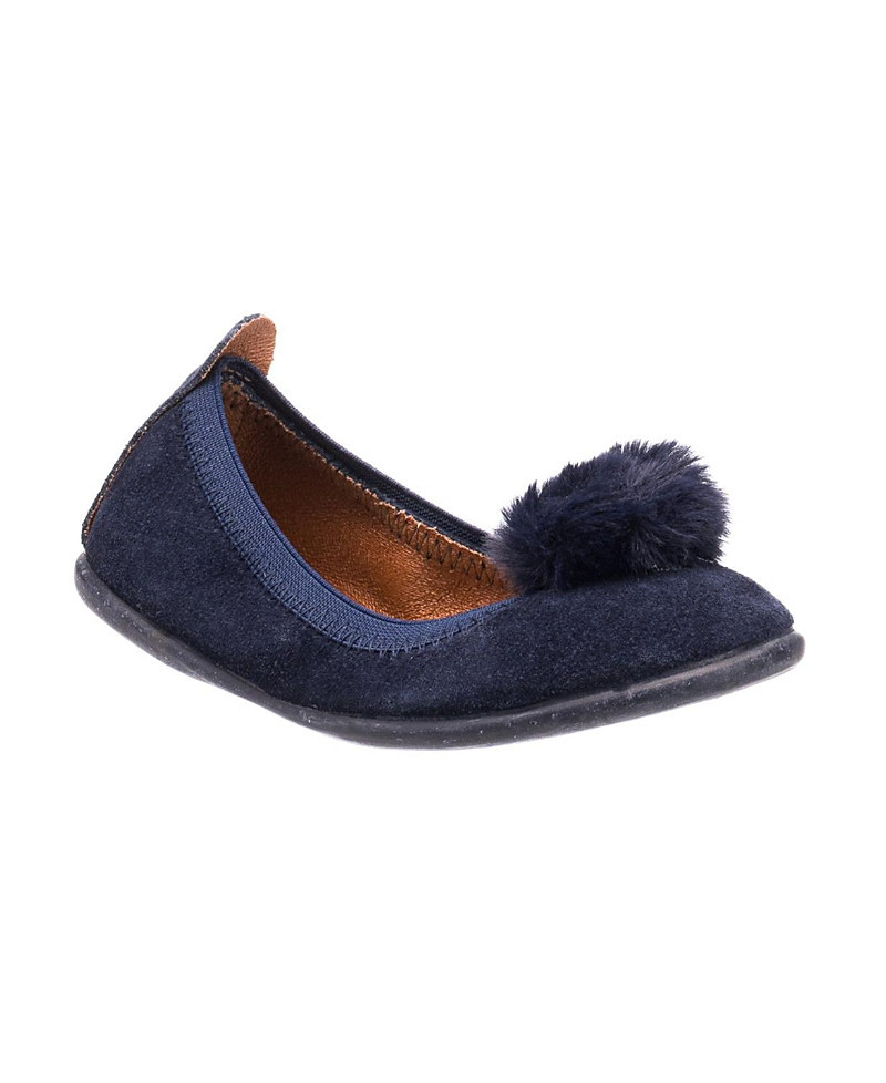 Elephantito Unisex Suede Pom Pom Ballerina | Bloomingdale's (US)