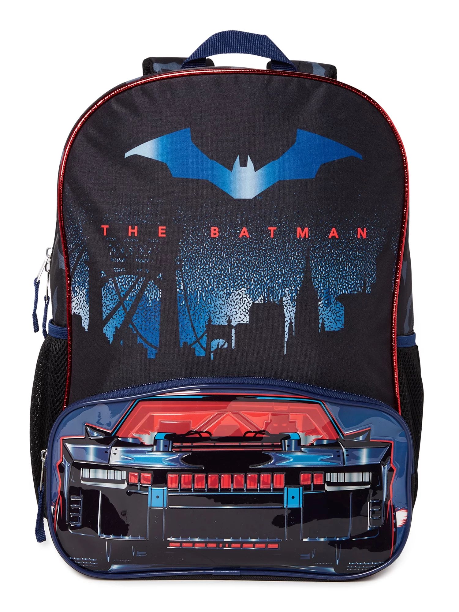 DC Comics Batman Kids' Bat Mobile 17" Backpack - Walmart.com | Walmart (US)