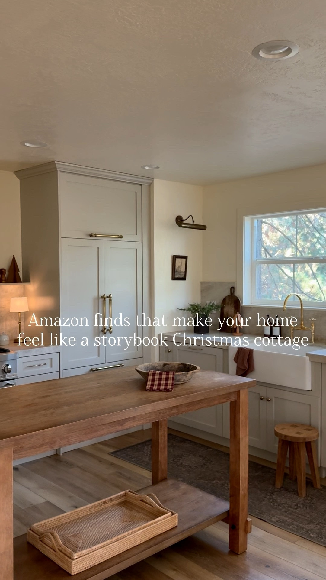 The Amazon finds giving my kitchen full cottage-Christmas charm 🎄✨ Cozy textures, warm glow, and simple pieces that make the whole space feel magical. Linked all the holiday touches below so you can bring the same storybook Christmas look into your home.

#LTKSeasonal #LTKHome #LTKHoliday