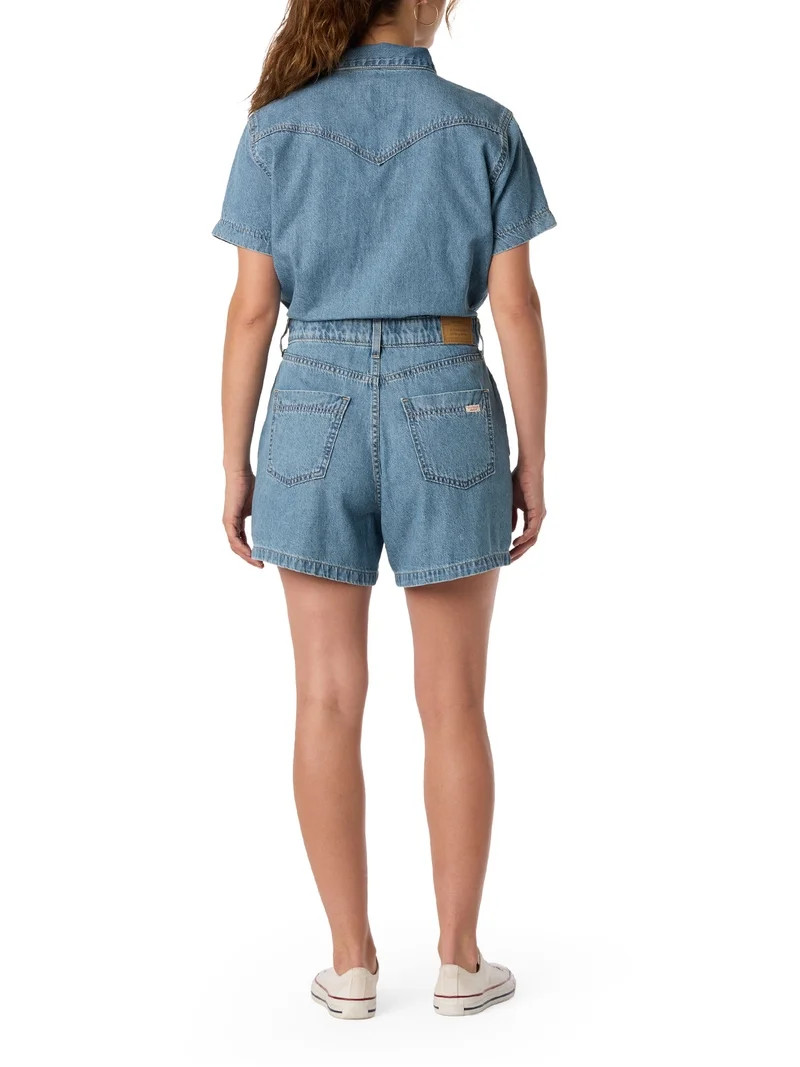 Levi Strauss Signature™ Women's Vintage Summer Romper, Sizes XS-XXL | Walmart (US)