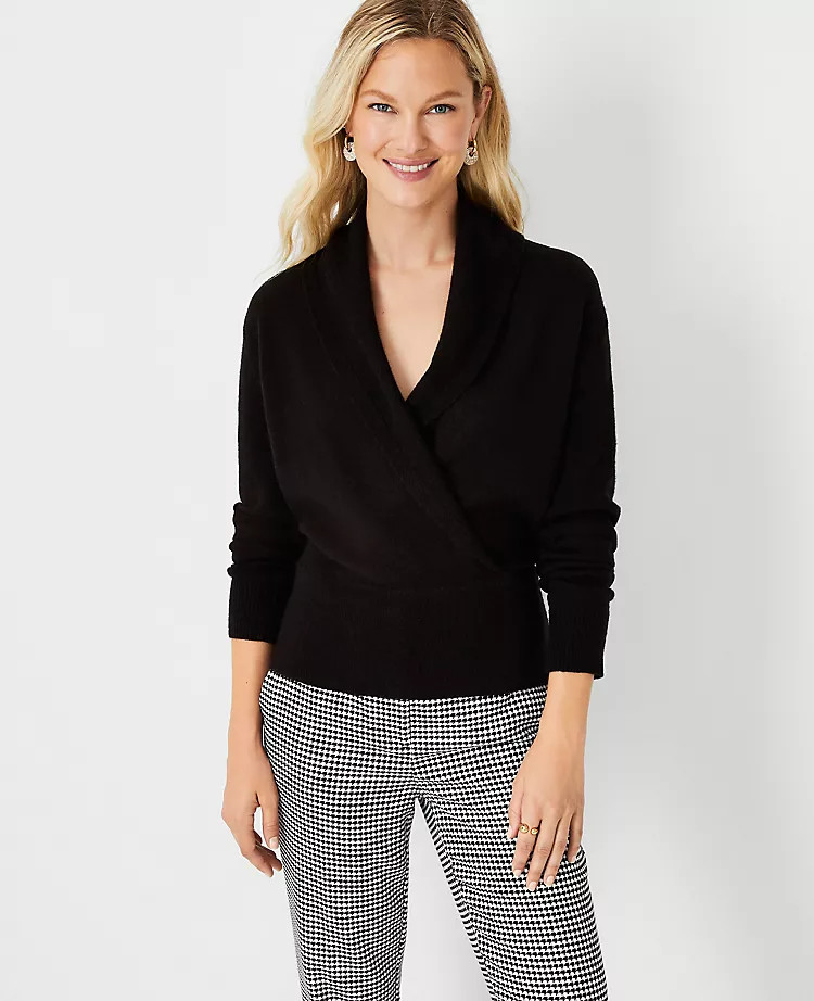Shawl Collar Sweater | Ann Taylor (US)