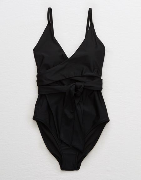 Aerie Wrap One Piece Swimsuit | American Eagle Outfitters (US & CA)