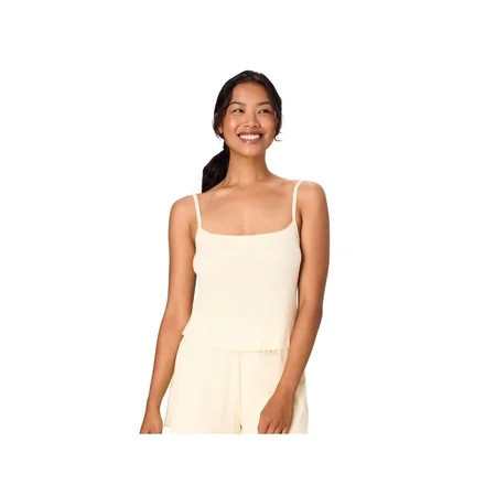 Hanes Originals Women s SuperSoft Comfywear Rib Sleep Crop Cami Sizes S to 2X | Walmart (US)