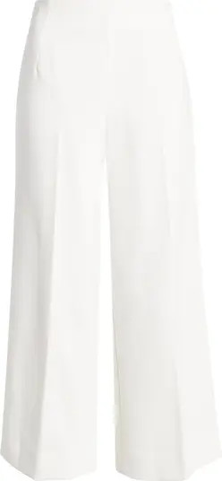 Open Edit Icon Crop Wide Leg Pants | Nordstrom | Nordstrom