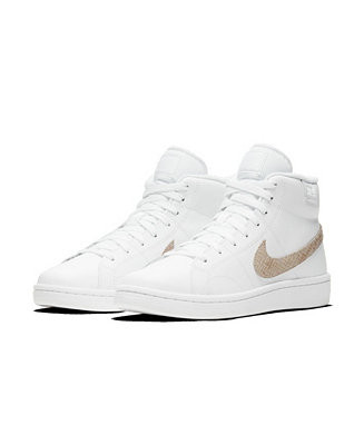 Nike Women's Court Royale 2 Mid High-Top Casual Sneakers from Finish Line & Reviews - Finish Line... | Macys (US)