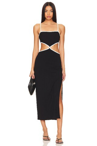 LSPACE Libra Dress in Black & Cream from Revolve.com | Revolve Clothing (Global)