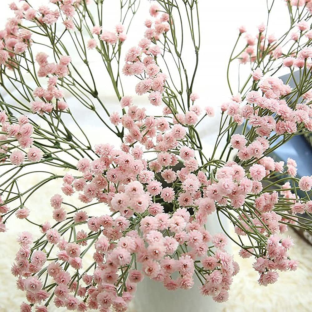 Olivachel 6pcs/Pack Baby's Breath Artificial Flowers Gypsophila Real Touch Flowers for Wedding Pa... | Amazon (US)