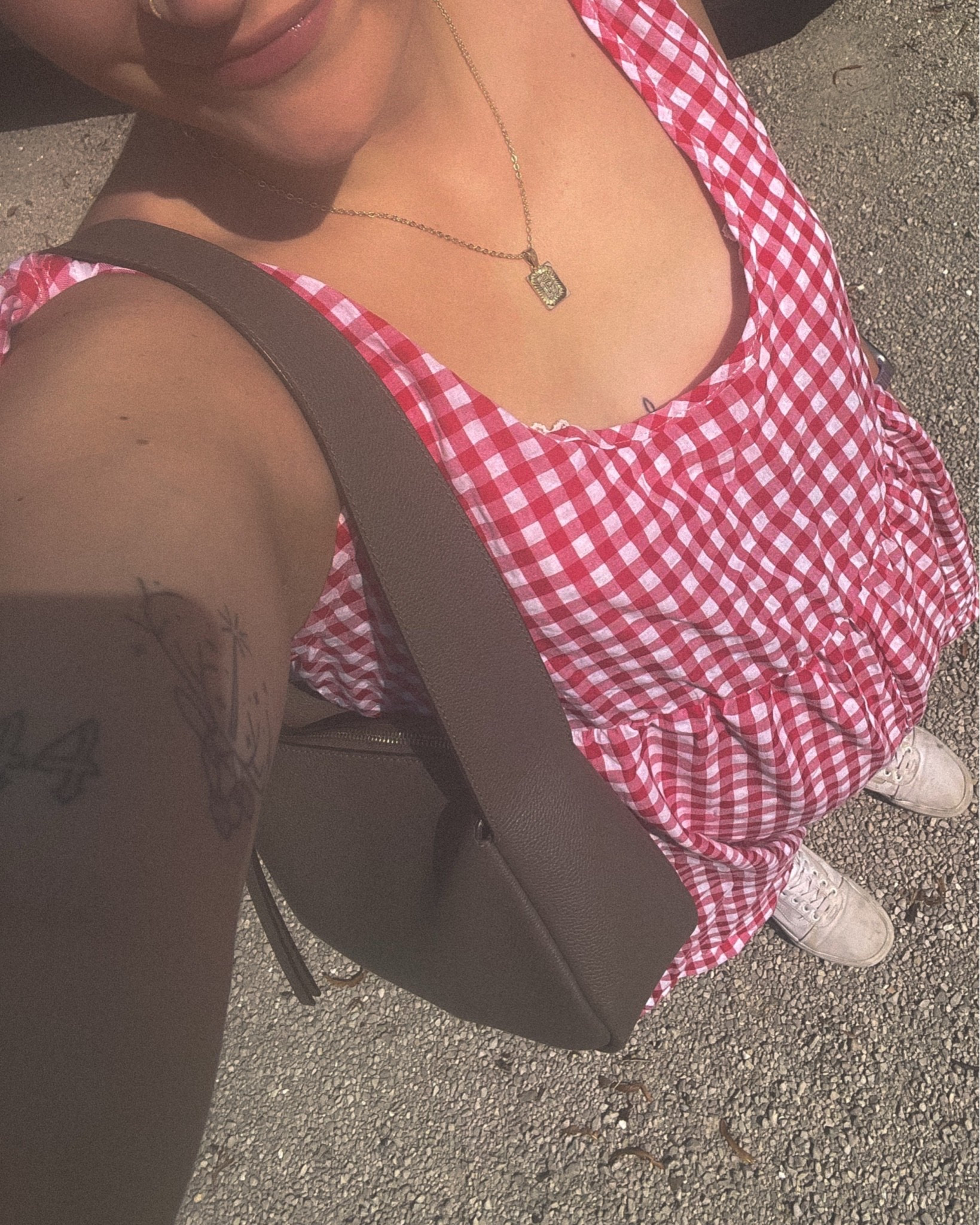 Maternity Gingham Romper ❤️
Platform Vans 👟
My favorite purse 👜
Initial Necklace 💛
Trying to be cute while carrying twins 👯

#LTKootd #LTKBump #LTKBaby