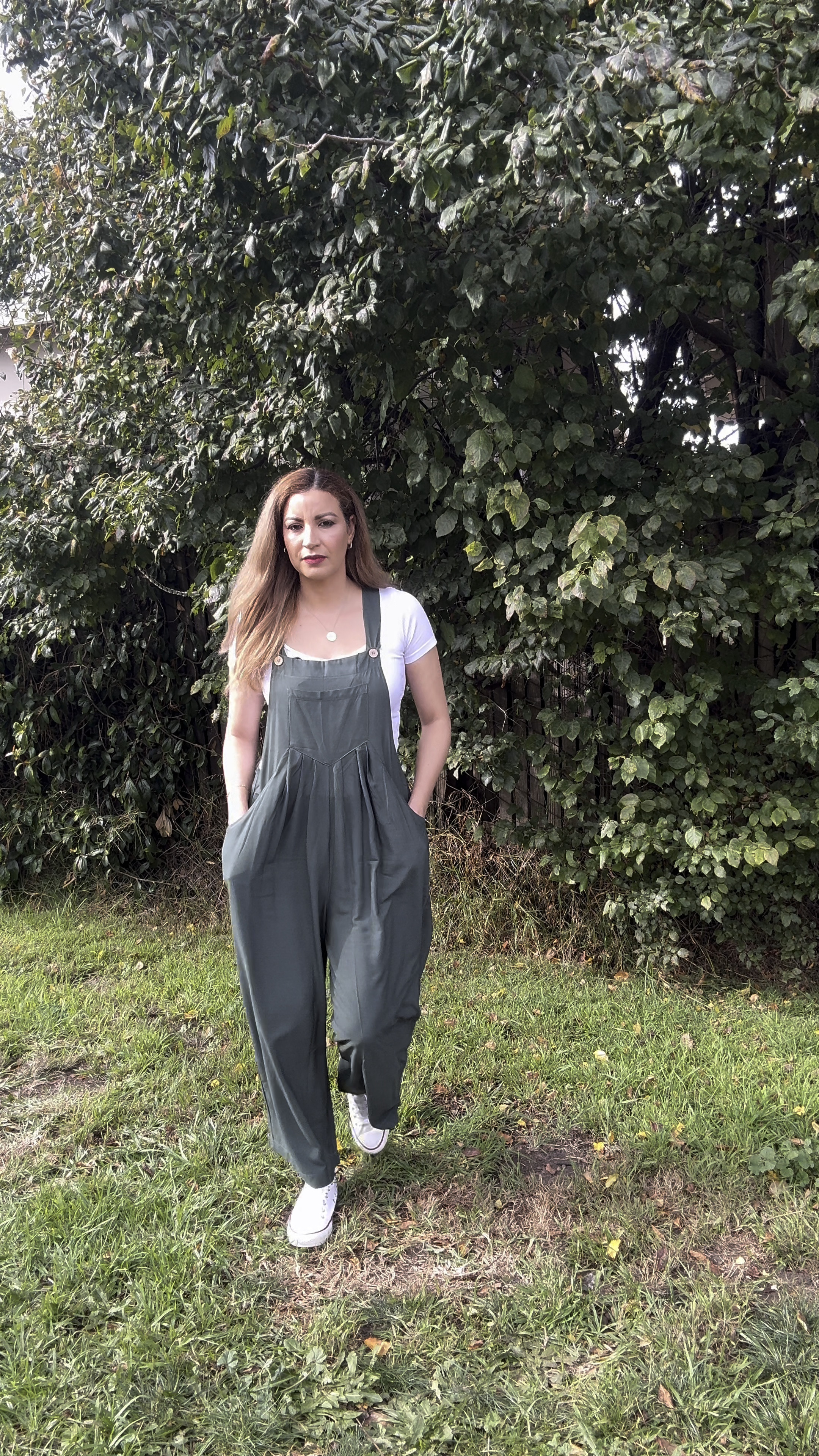 luvamia Women's Casual Loose Wide Leg Bohemian Overalls with Pockets Bib Overalls Size:M For reference I use Very comfortable and cool fabric.


#LTKStyleTip #LTKVideo #LTKBeauty