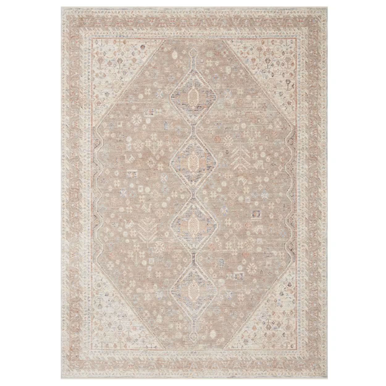 Carlisle Taupe Ivory Rug | Magnolia