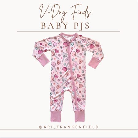 How cute are these baby girl valentines pajamas! #babygirl #hearts #pajamas #bamboo #valentines

#LTKunder50 #LTKbaby #LTKSeasonal