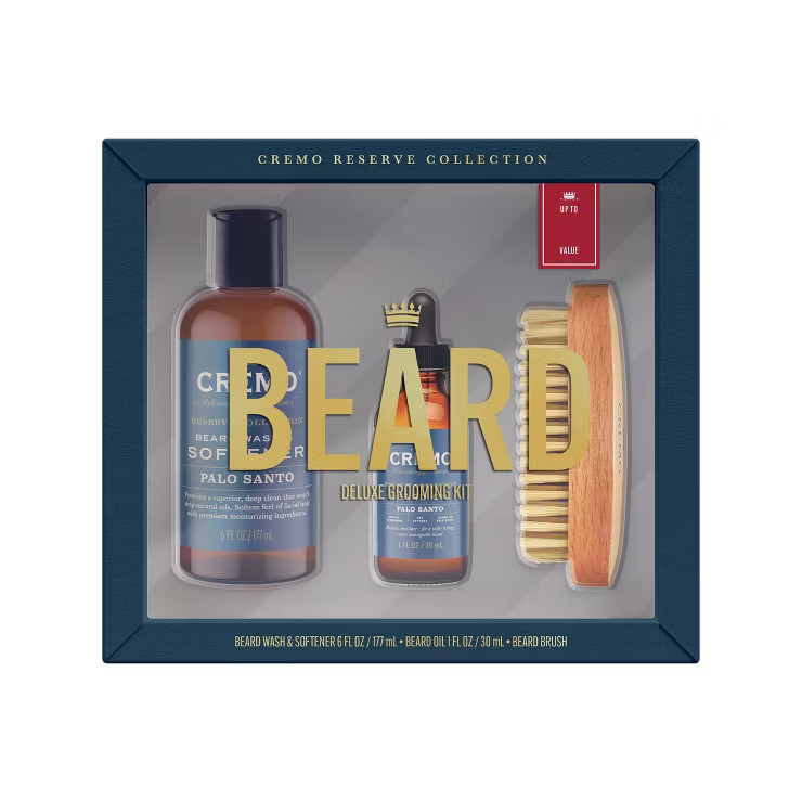 Cremo Palo Santo Beard Grooming Kit - 3pk | Target