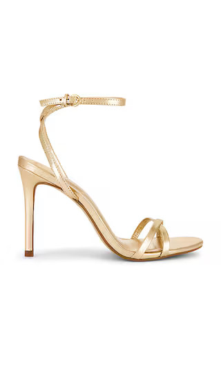 Jypsey Sandal in Gold Leather | Revolve Clothing (Global)