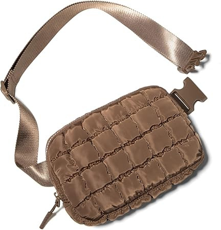 Gitus Trending Gifts for Women Puffer Crossbody Bags for Women Belt Bag Fanny Pack with Adjustabl... | Amazon (US)
