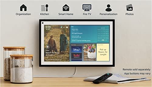 Echo Show 15 | Full HD 15.6" smart display with Alexa and Fire TV built in | Remote not included | Amazon (US)