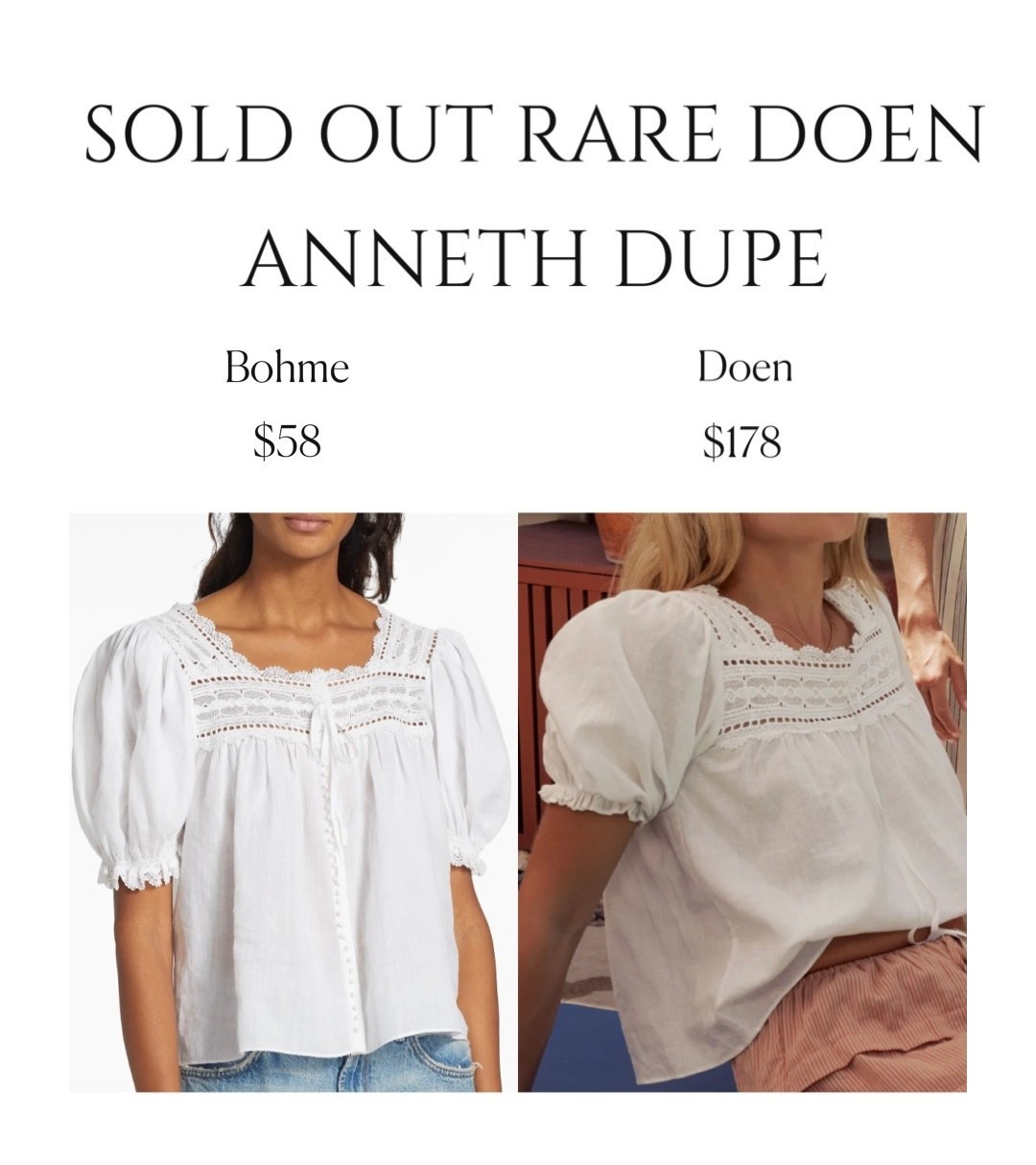 Get this sold out DOEN look for less!! (Down top no longer sold)

#LTKFindsUnder100 #LTKSaleAlert #LTKFindsUnder50