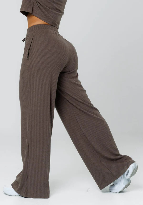 CozyRib™ Daydream Wide Leg Pant Umber | Paragon Fitwear