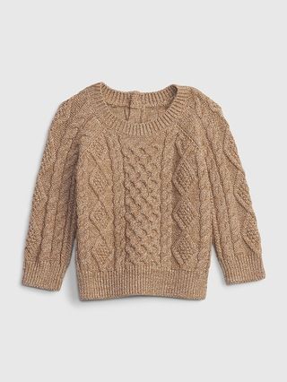 Baby Cable Knit Sweater | Gap (CA)
