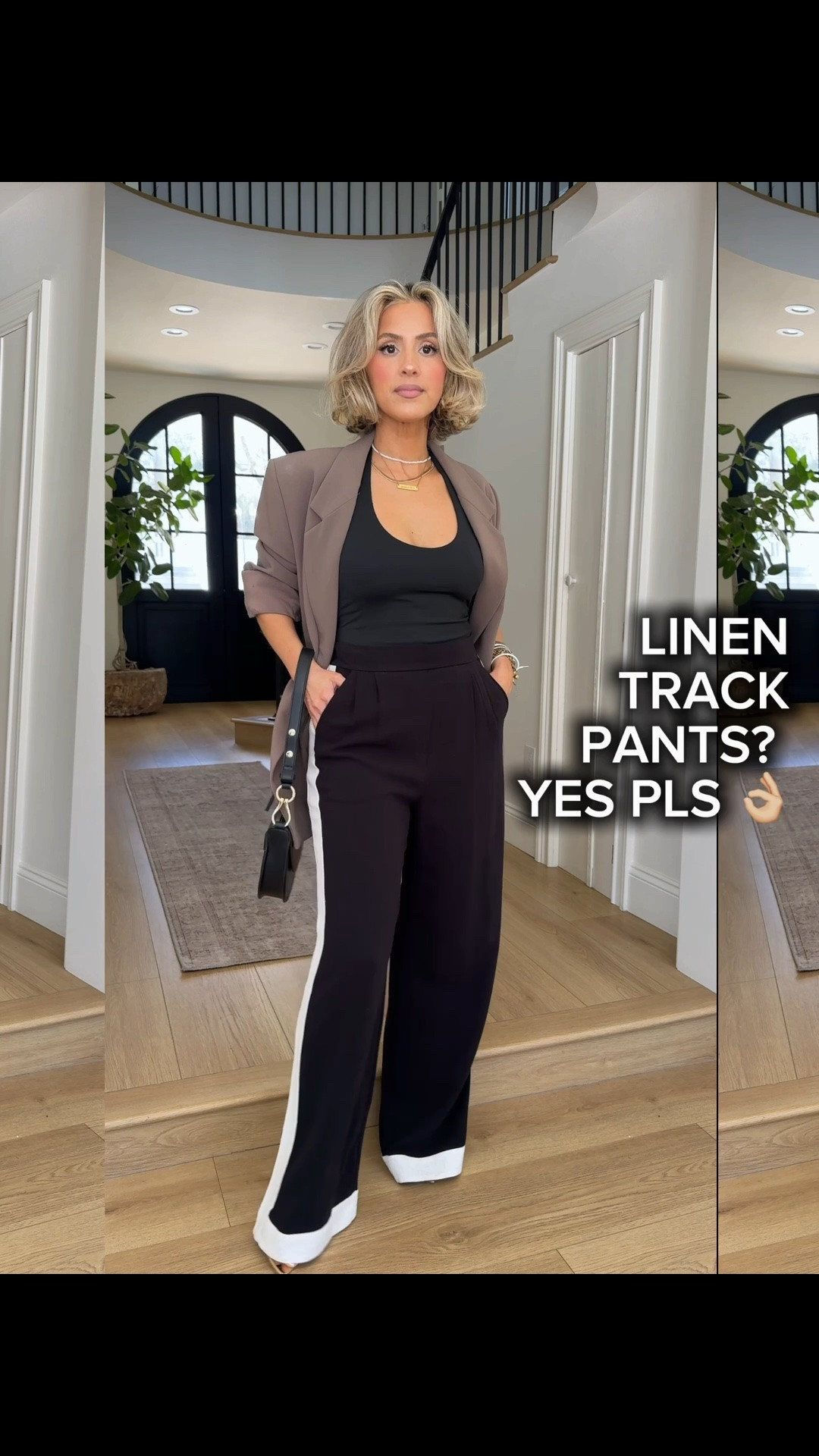 These linen track pads are too good 🖤 wearing size XS

#LTKootd #LTKmomlife #LTKU