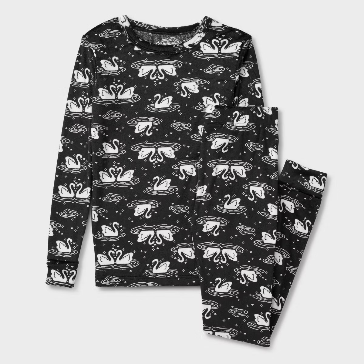 Kids' Long Sleeve Snuggly Soft Pajama Set - Cat & Jack™ Pink 10 | Target