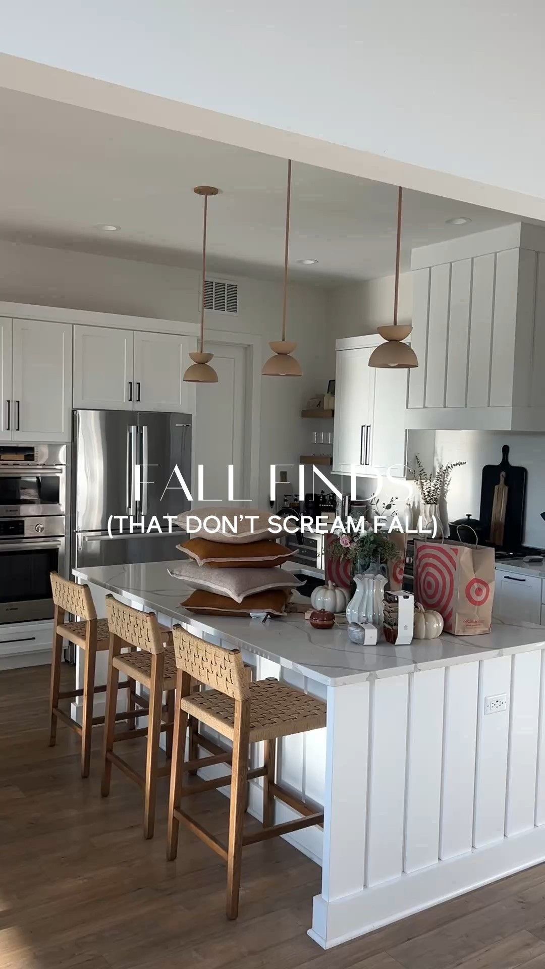 A few fall finds for the home that don’t go too overboard, all from target ! 

#LTKSeasonal #LTKHome #LTKSaleAlert