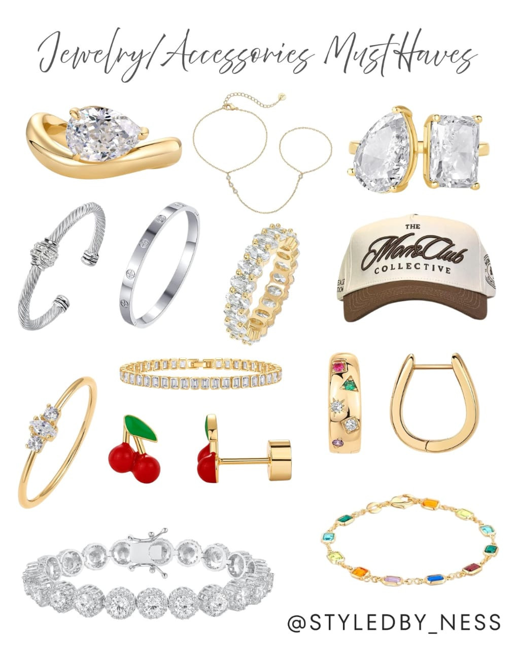 Jewelry essentials to elevate your style. From chic bracelets to elegant rings, find your perfect pieces. #JewelryLovers #styledby_ness
 

 #LTKActive #LTKU #LTKSaleAlert