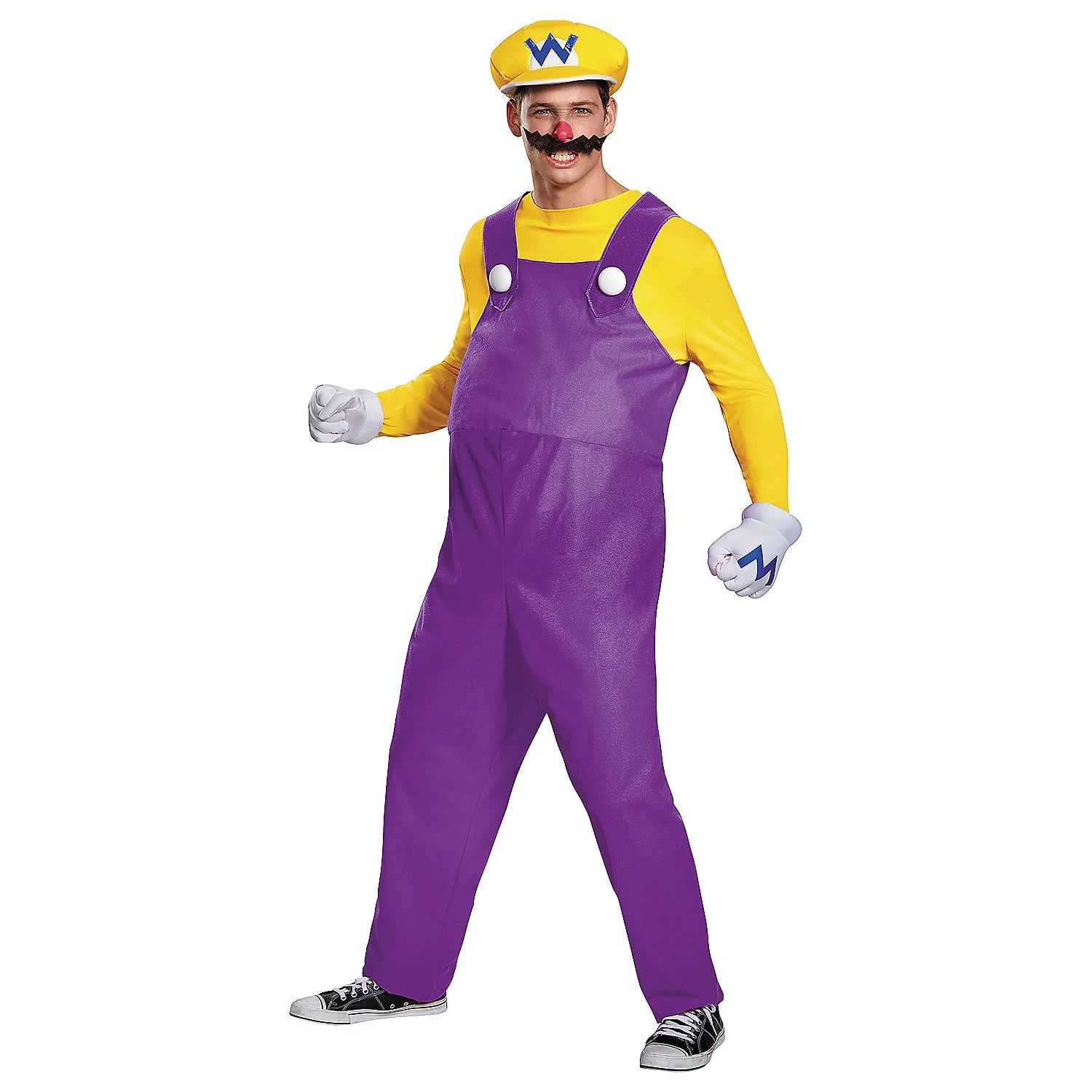 Disguise Mens Wario Deluxe Costume - Size XX Large | Walmart (US)