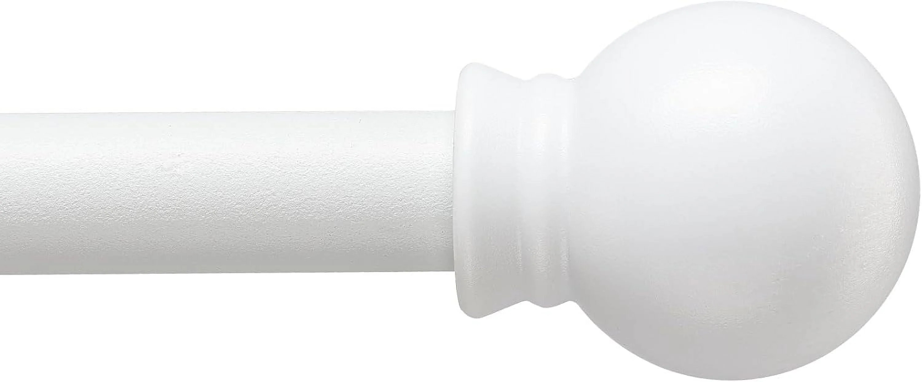 LAIDER HEROS Curtain Rods 28-50'', 5/8'' Metal Curtain Rod Set, Heavy Duty Winbdow Curtain Rod wi... | Walmart (US)