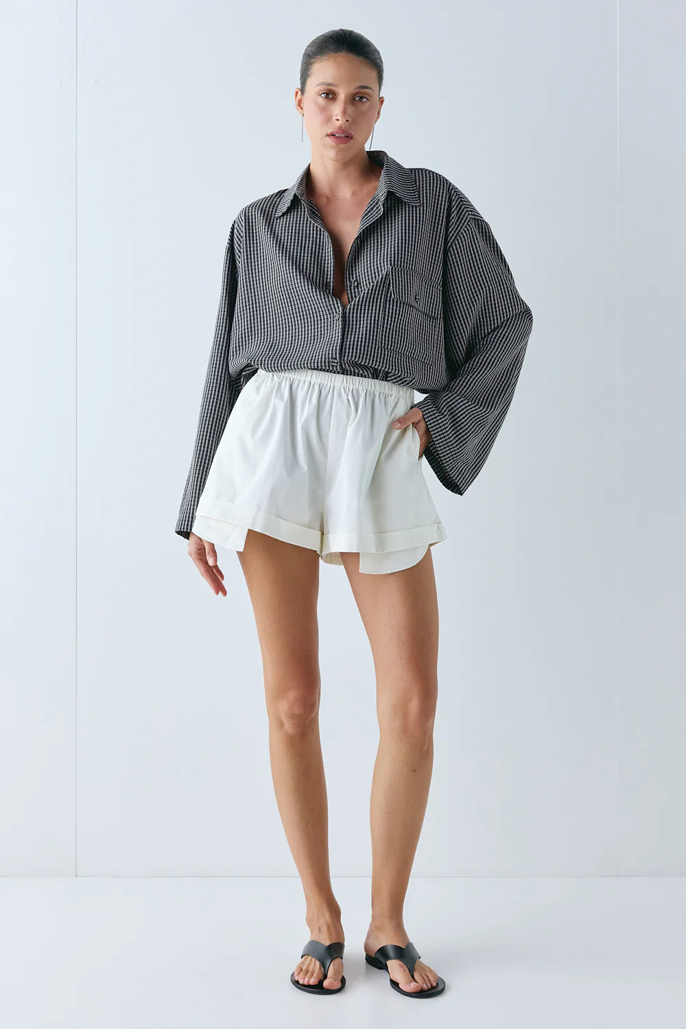 Verity Shorts Cream | VRG Grl