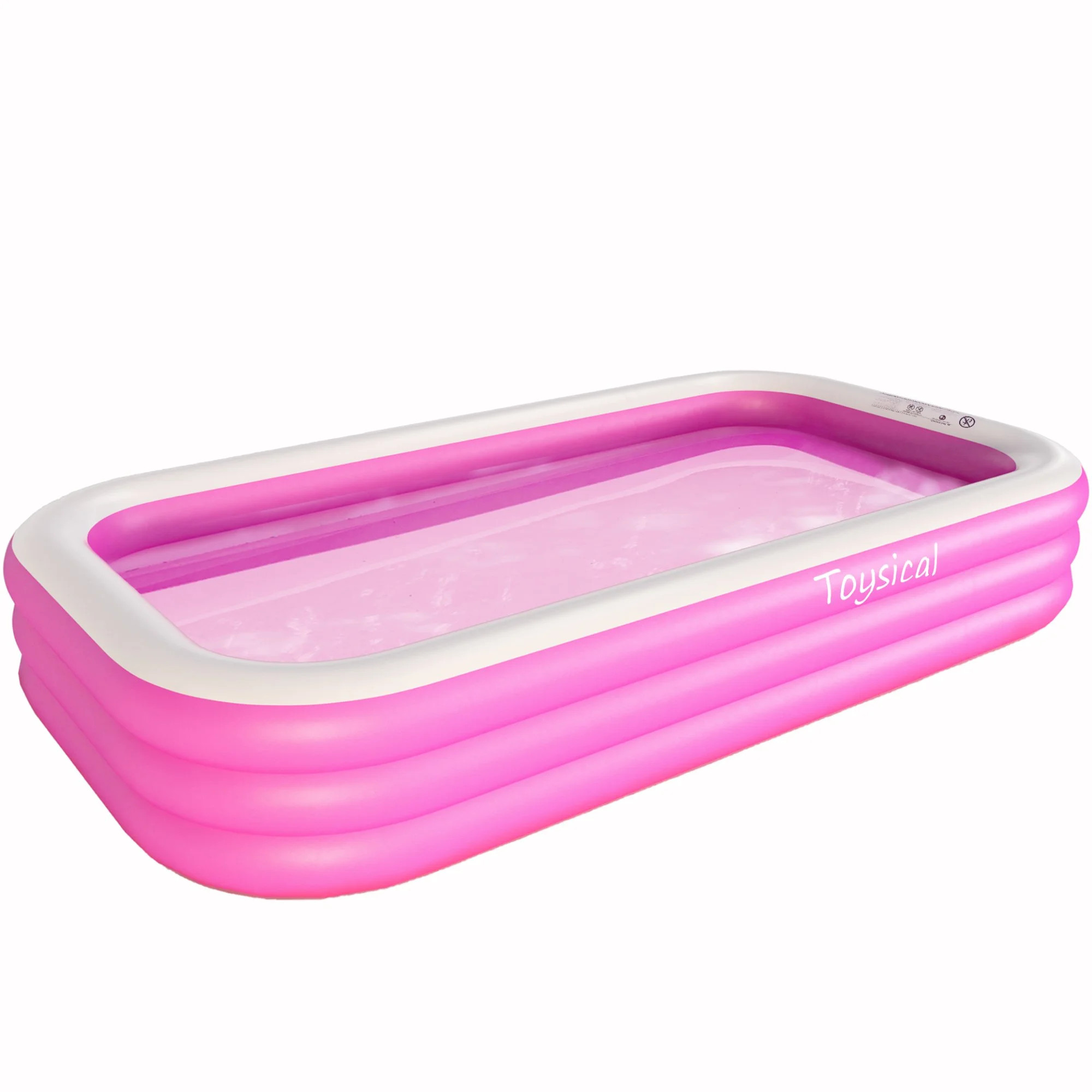 Toysical Inflatable Pool - 118 x 72 x 22” Above Ground Pool, Swimming Pools for Kids and Adults... | Walmart (US)