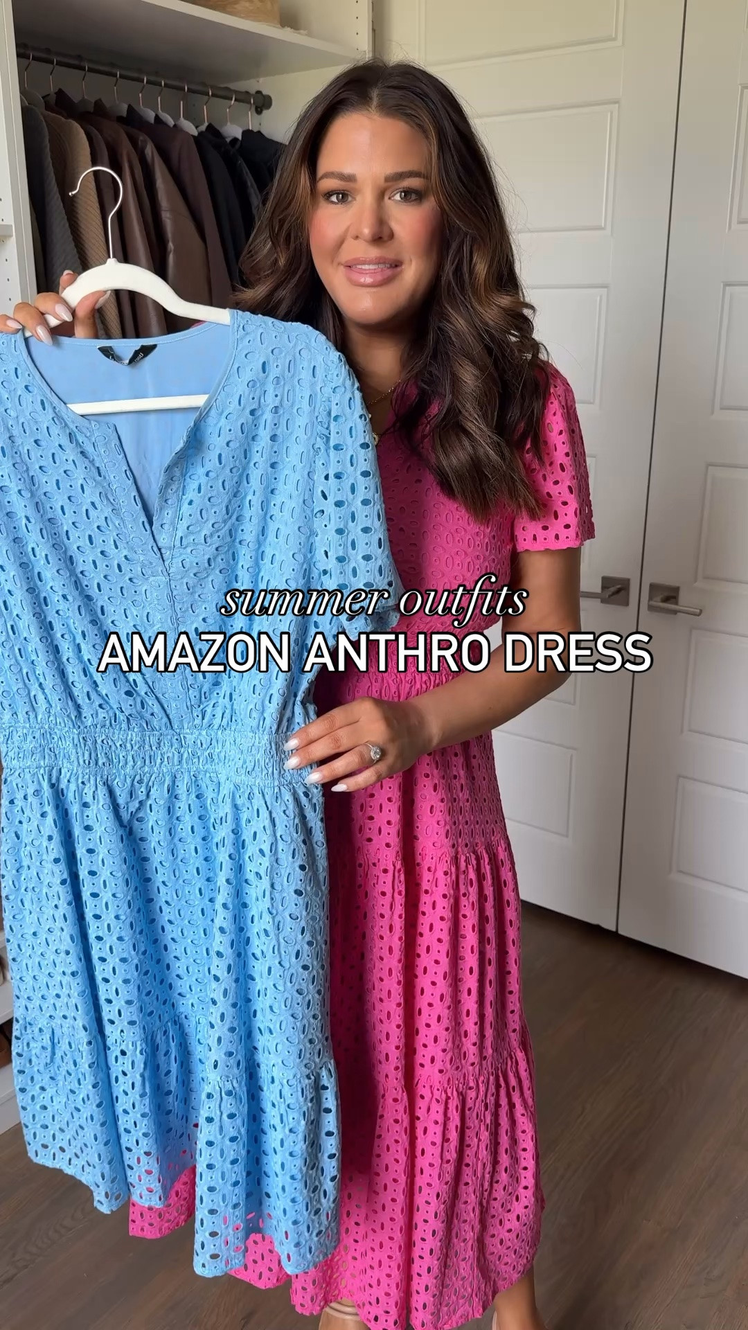If you’ve been eyeing the viral Anthropologie Somerset dress, I found an Amazon version that gives the same effortless, flattering look for a fraction of the price. These dresses feature a comfortable smocked waist, beautiful eyelet detailing, a flowy silhouette, and they’re perfect for everything from brunch and family photos to vacations and summer events.

Size: XL

Amazon fashion find, Somerset-inspired style, Flattering midsize dress, Vacation outfit idea, Summer wedding guest dress, Comfortable and feminine fit

#AmazonFashionFinds #SummerDressStyle #MidsizeFashion #AnthropologieStyle #AmazonDealsFashion

#LTKgrwm #LTKootd #LTKMidsize