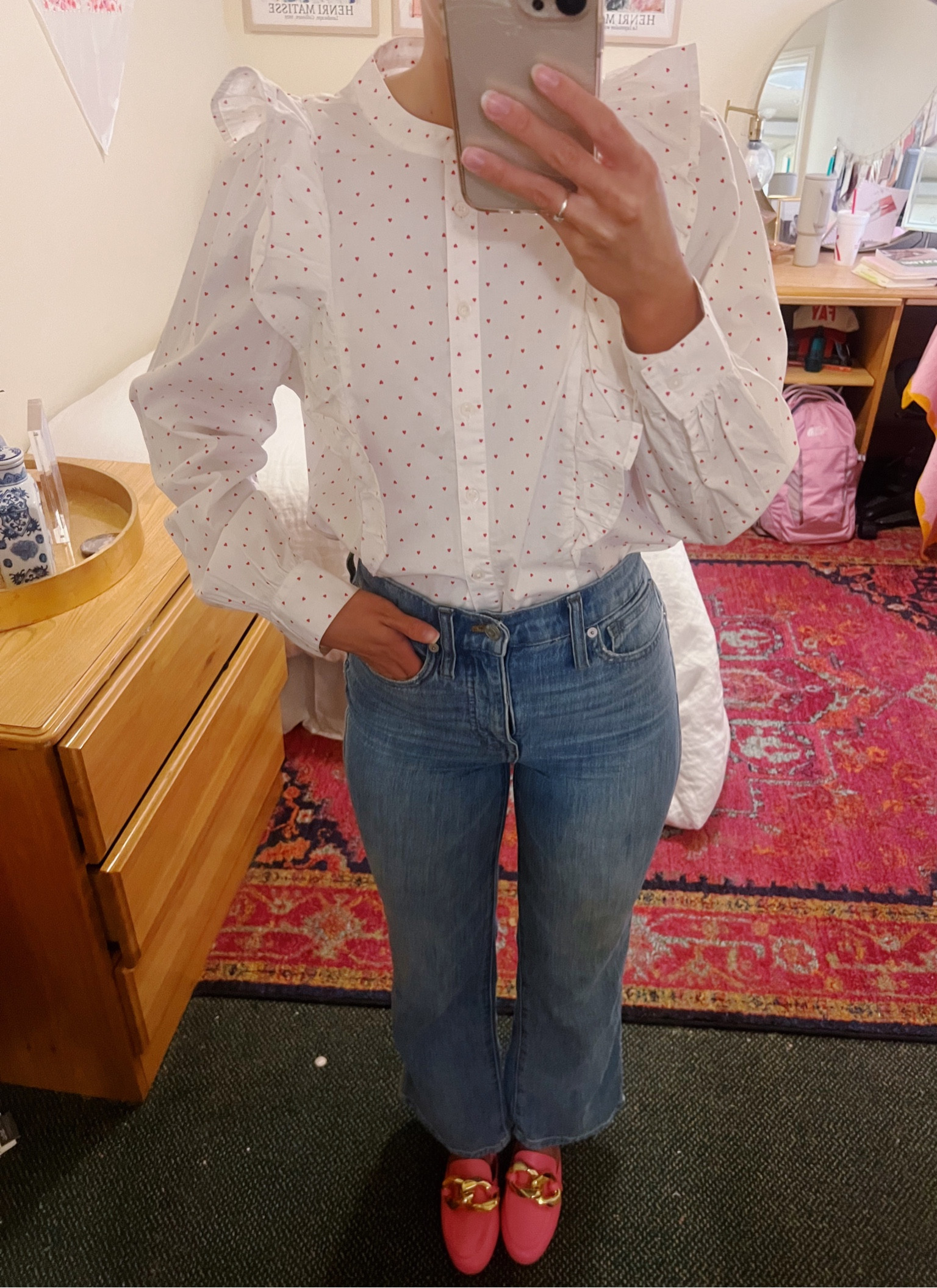 valentines work outfit💋
