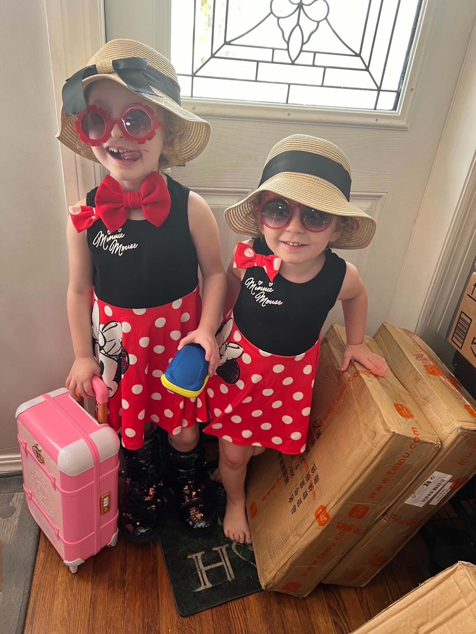 Disney dreams loading… 🐭✨ these girls were READY.#LTKDisneymatchingdresses #LTKdisneyvacationplans #LTKdisneychildren