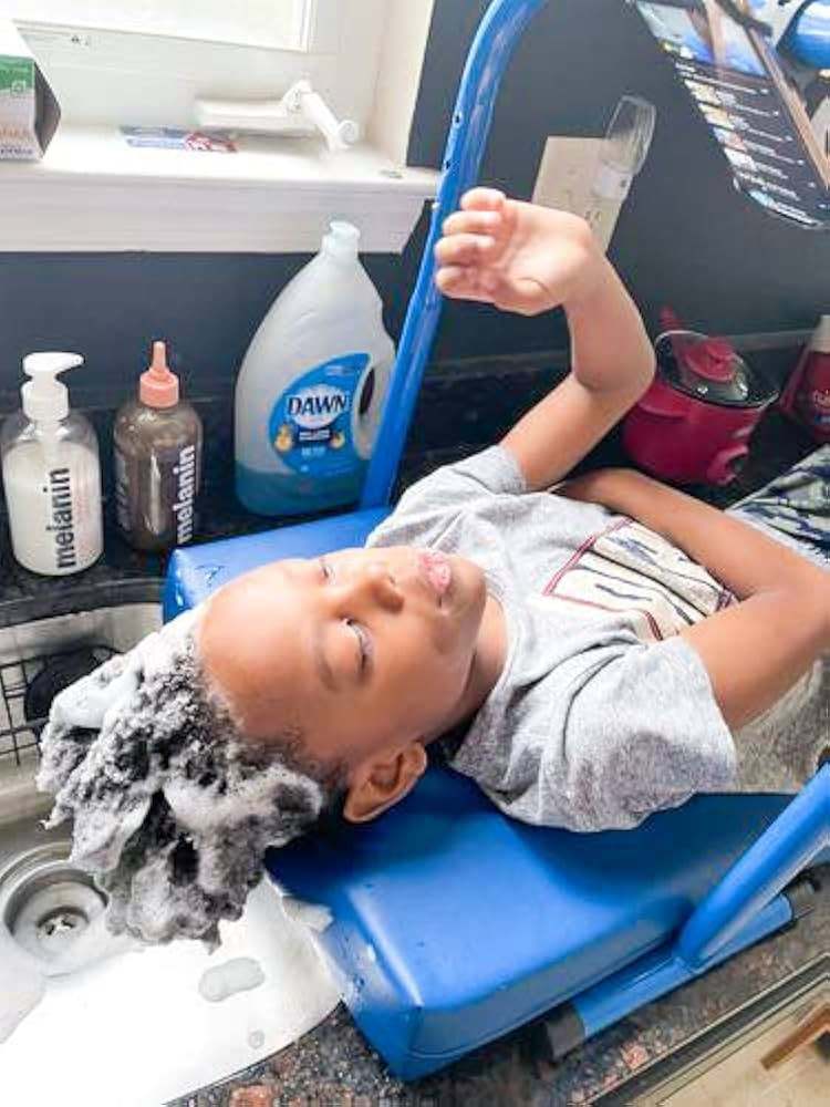 ShampooTime Shampoo Mat for Children, Toddlers, Kids with Phone Holder and Entertainment Bar| Hai... | Amazon (US)