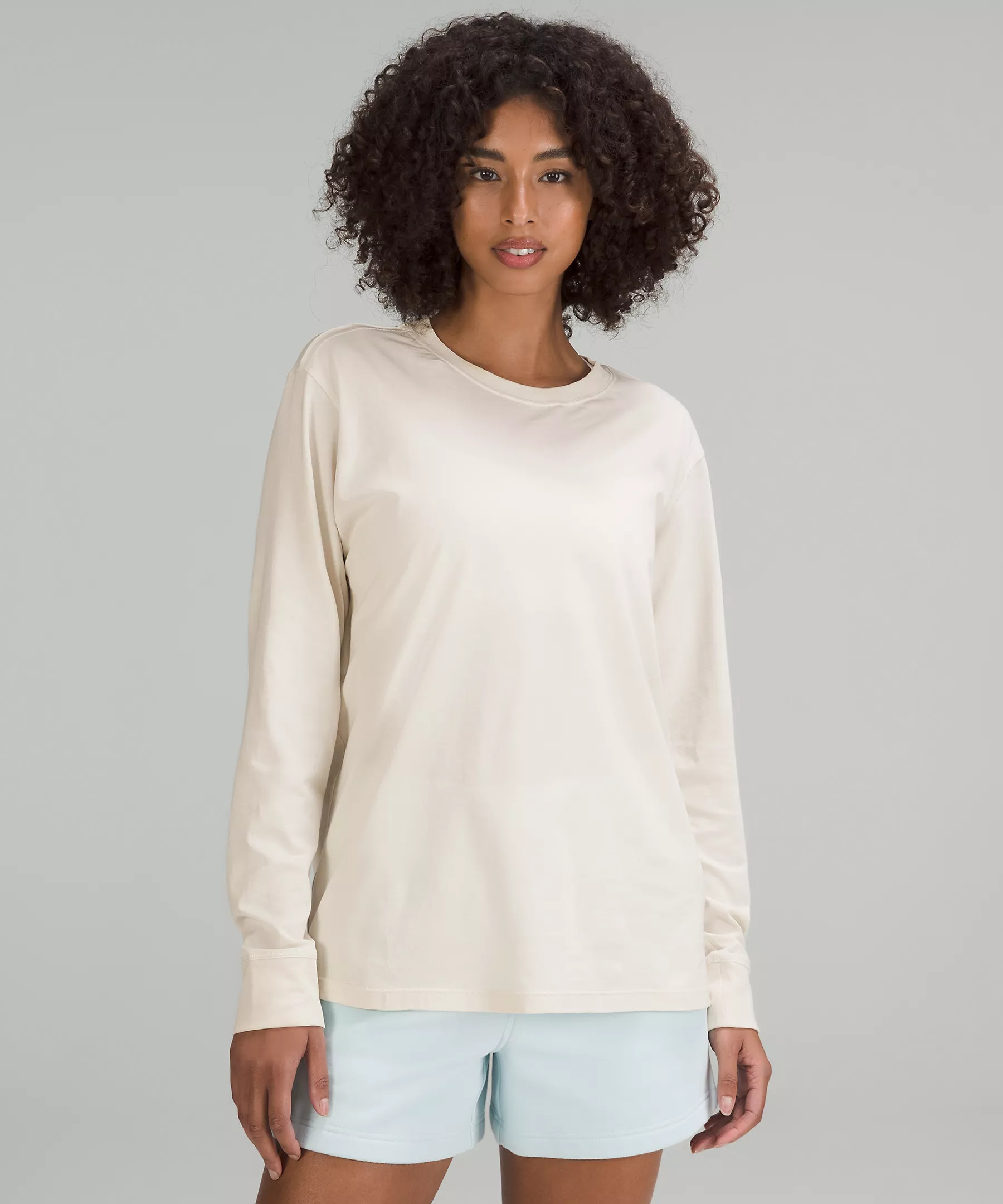 All Yours Cotton Long Sleeve Shirt | Lululemon (US)