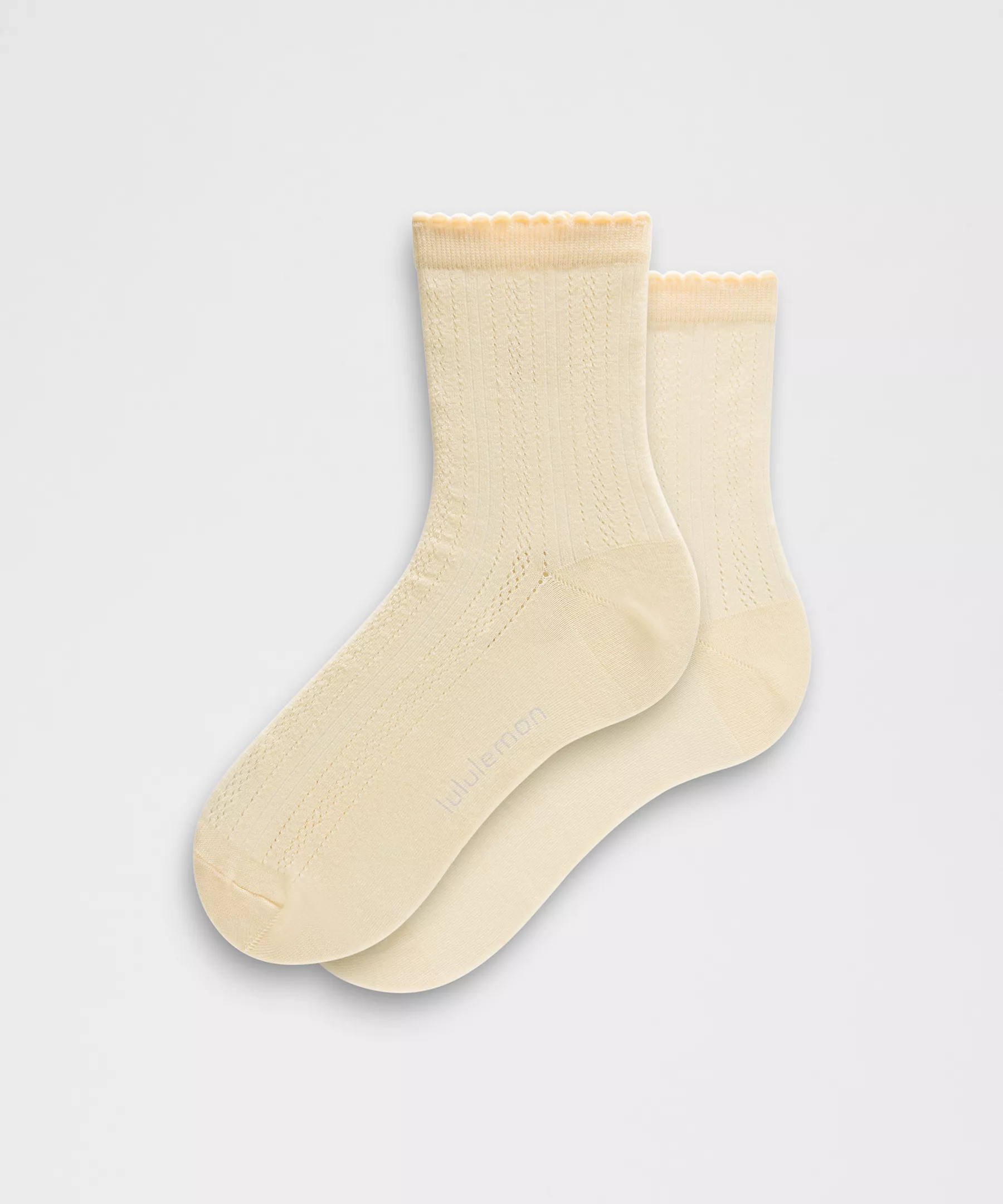 Unisex Pointelle Quarter Socks | Men's Socks | lululemon | Lululemon (US)