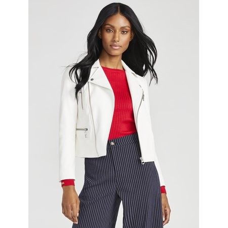 Scoop Faux Leather Jacket Women's | Walmart (US)