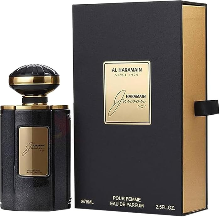 Al Haramain Junoon Noir EDP 2.5 oz 75 ml Women | Amazon (US)