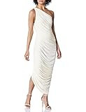 Norma Kamali Women's Diana Gown, Ivory, XXS | Amazon (US)